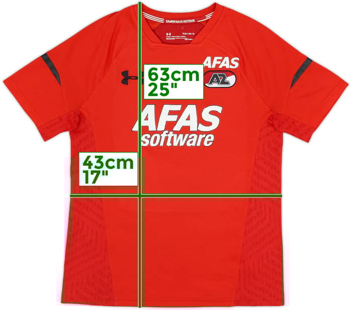 2018-19 AZ Alkmaar Under Armour Training Shirt - 6/10 - (XL.Boys)