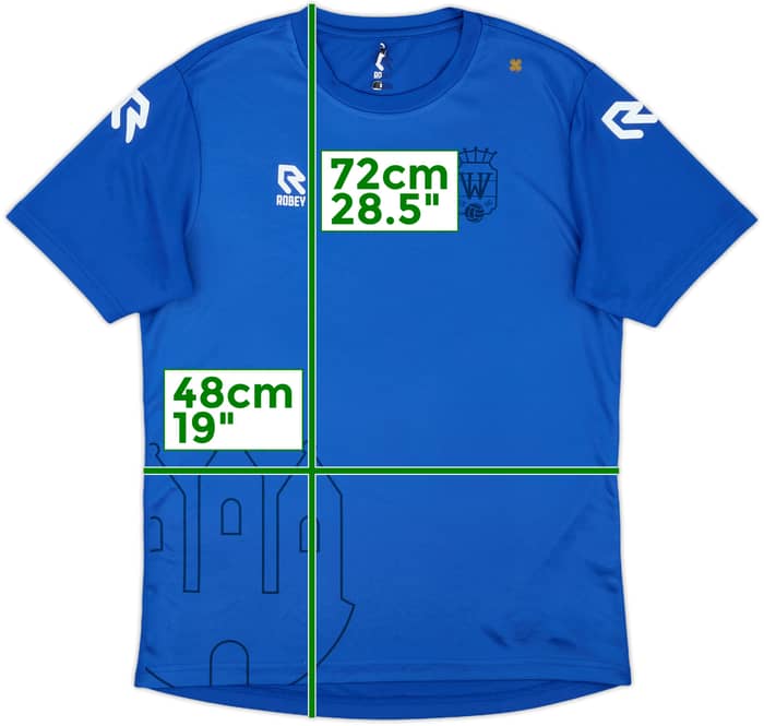 2024-25 Willem II Robey Training Shirt - 8/10 - (M)