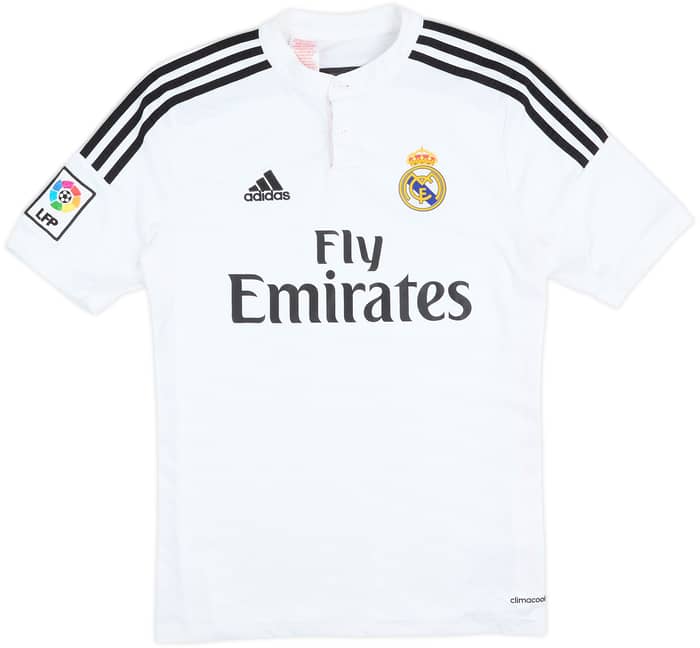 2014-15 Real Madrid Home Shirt James #10 - 8/10 - (XL.Boys)