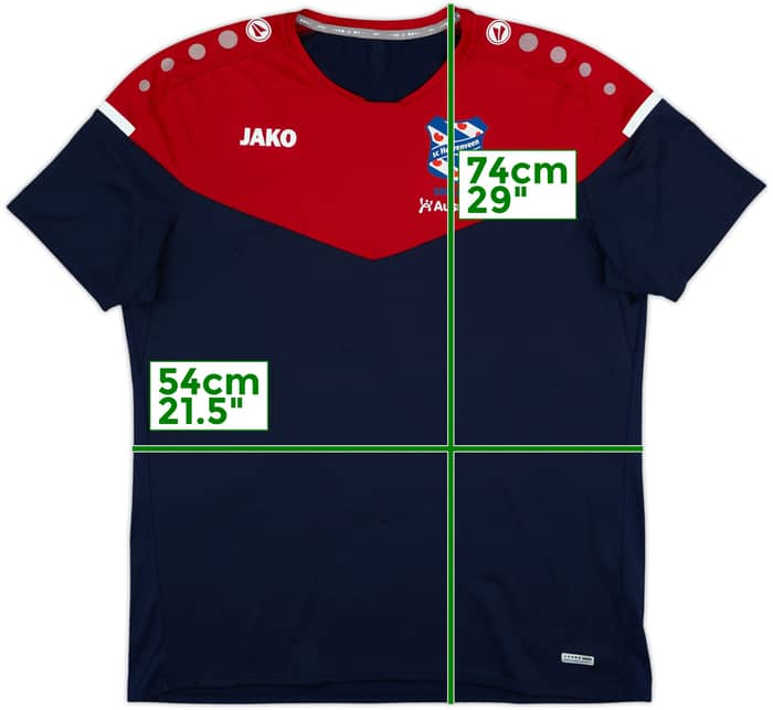 2020-21 Heerenveen Jako Training Shirt - 8/10 - (L)