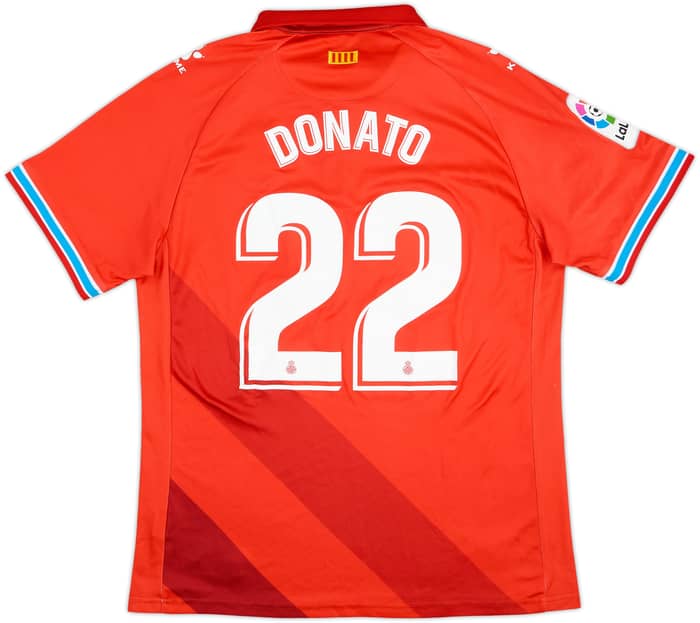 2018-19 Espanyol Away Shirt Donato #22 - 7/10 - (XL)