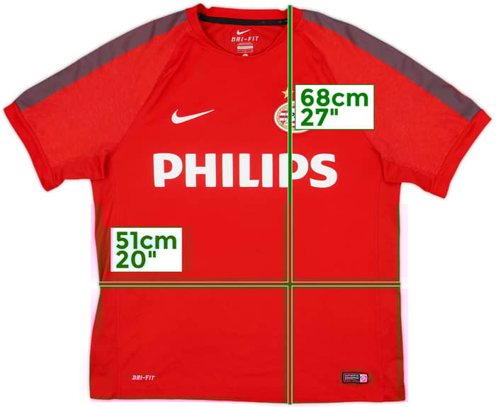 2014-15 PSV Nike Training Shirt - 8/10 - (L)