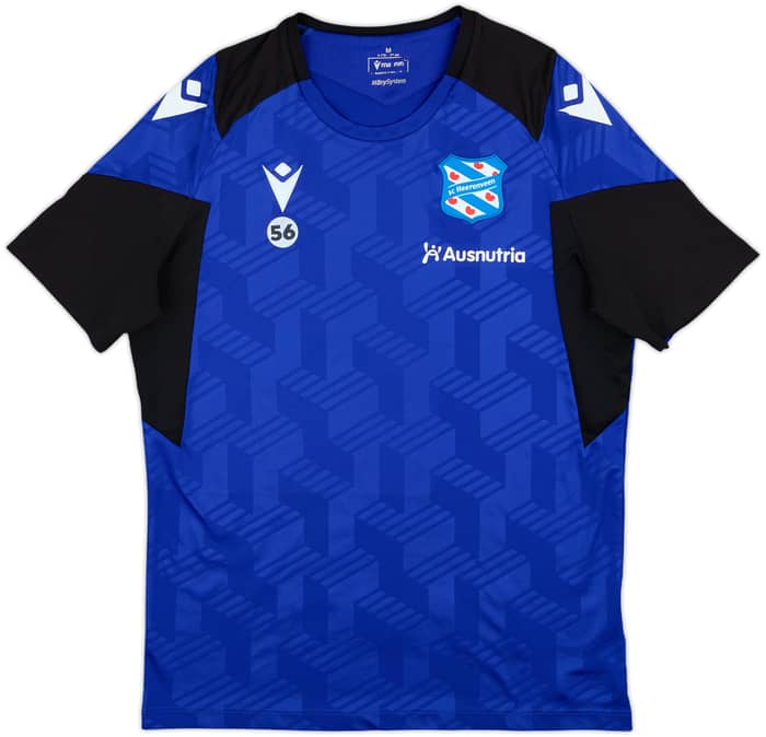 2023-24 Heerenveen Player Issue Macron Training Shirt #56 - 7/10 - (M)