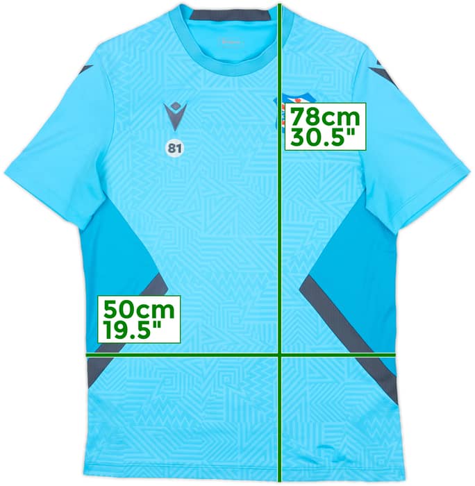 2024-25 Heerenveen Macron Player Issue Training Shirt #81 - 7/10 - (L)