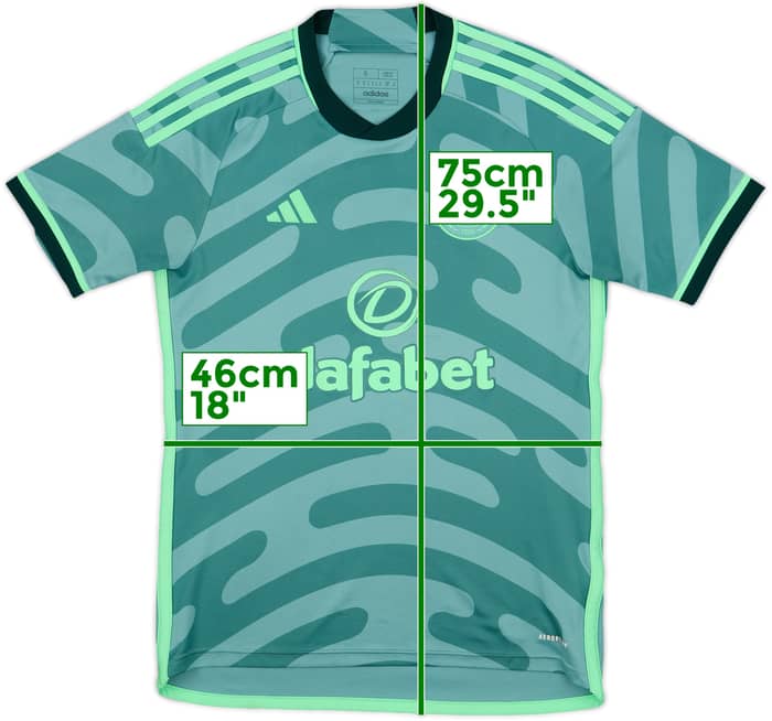 2023-24 Celtic Third Shirt - 8/10 - (S)