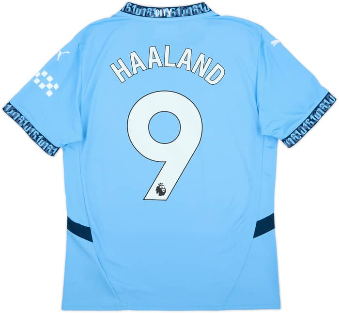 2024-25 Manchester City Home Shirt Haaland #9 (M)