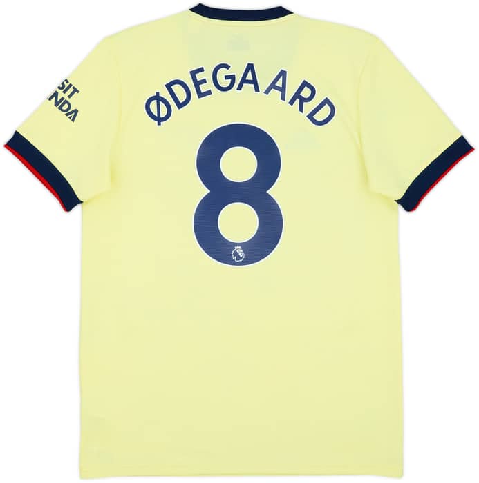 2021-22 Arsenal Away Shirt Odegaard #8 - 8/10 - (M)