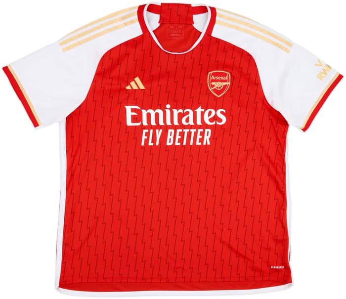 2023-24 Arsenal Home Shirt Saka #7 - 8/10 - (XL)