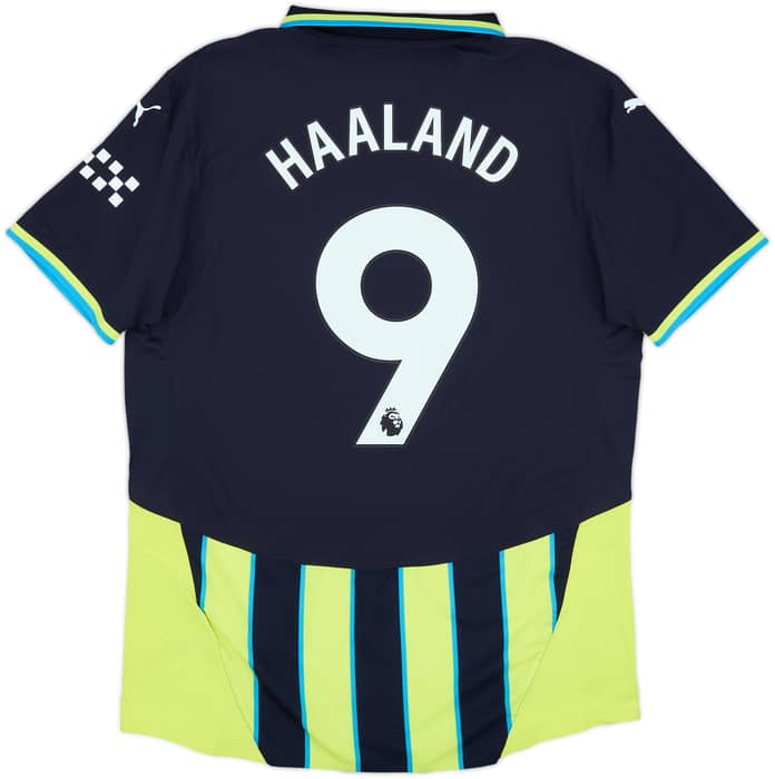 2024-25 Manchester City Authentic Away Shirt Haaland #9 (XL)