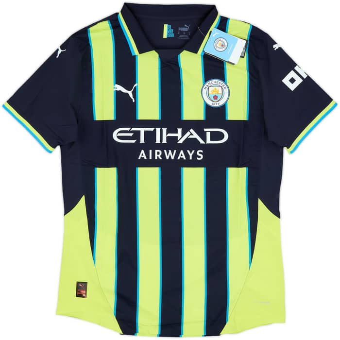 2024-25 Manchester City Authentic Away Shirt Haaland #9 (XL)