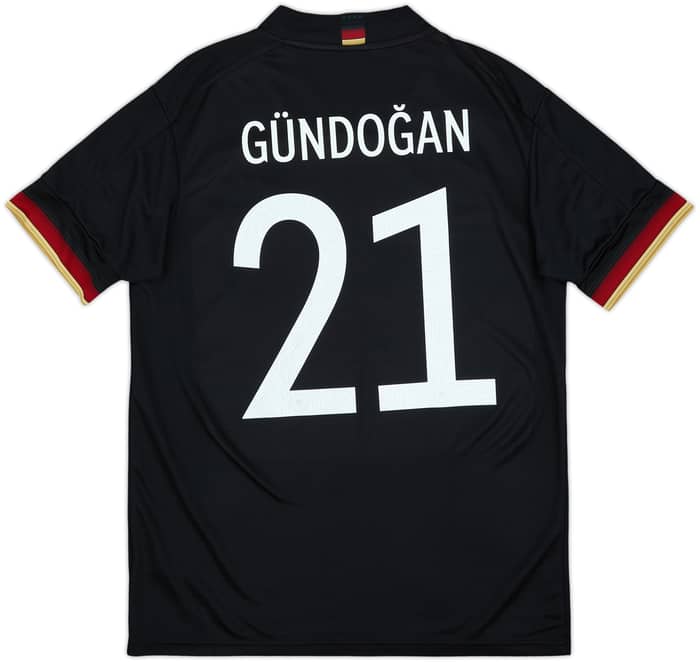 2020-21 Germany Away Shirt Gundogan #21 - 8/10 - (M)