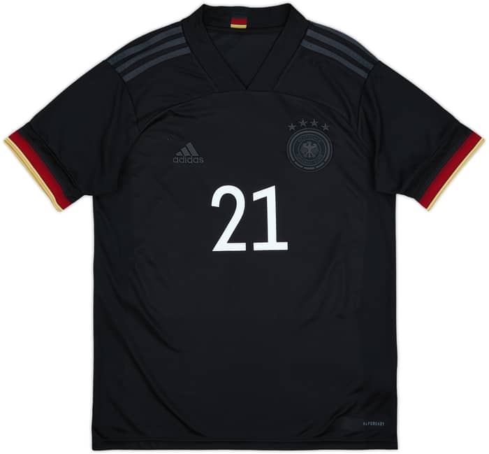 2020-21 Germany Away Shirt Gundogan #21 - 8/10 - (M)