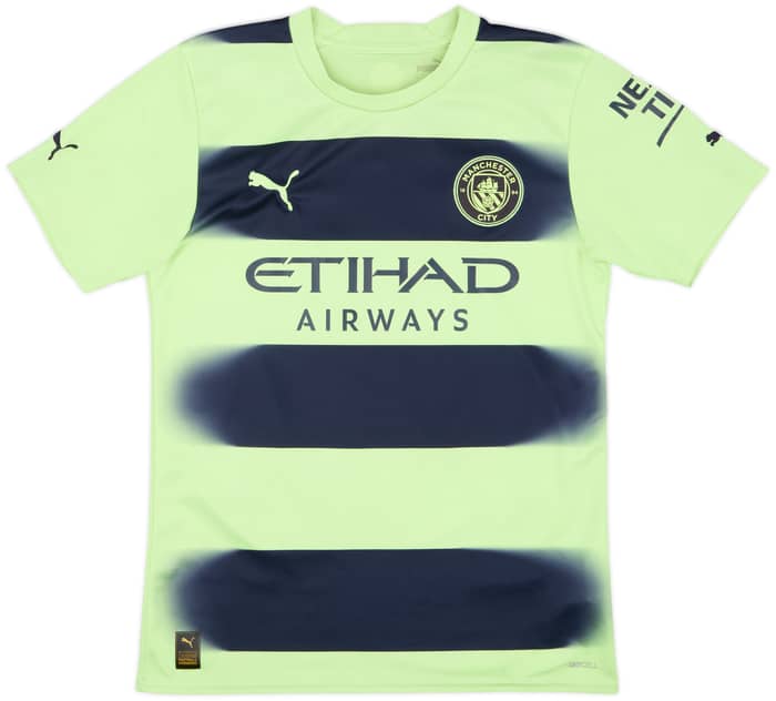 2022-23 Manchester City Third Shirt Haaland #9 - 7/10 - (S)
