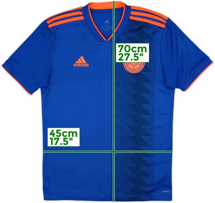 2018-19 Colombia Away Shirt - 8/10 - (S)