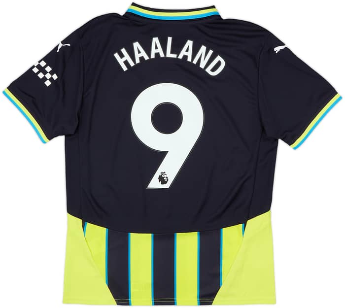2024-25 Manchester City Away Shirt Haaland #9 - 10/10 - (M)