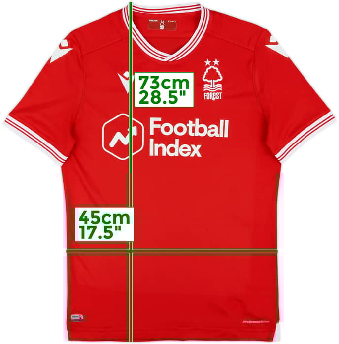 2020-21 Nottingham Forest Home Shirt - 10/10 - (S)