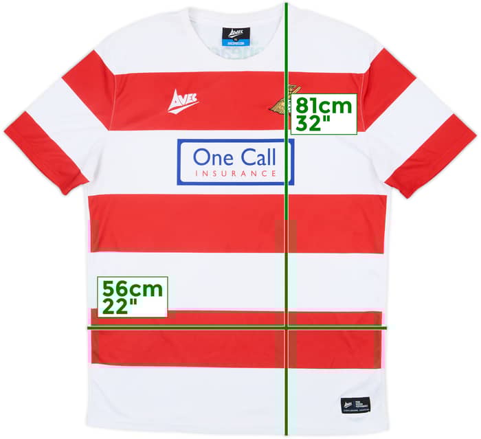 2015-16 Doncaster Rovers Home Shirt - 6/10 - (XL)