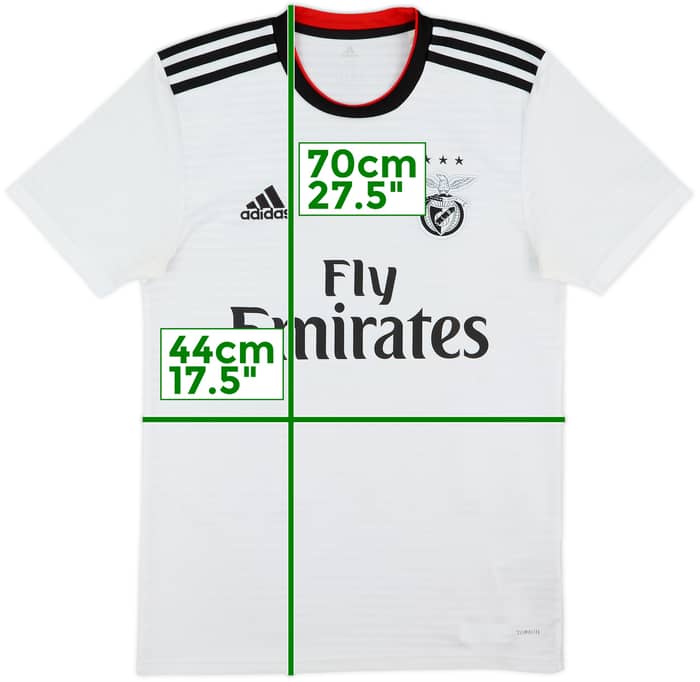 2018-19 Benfica Away Shirt - 7/10 - (XS)