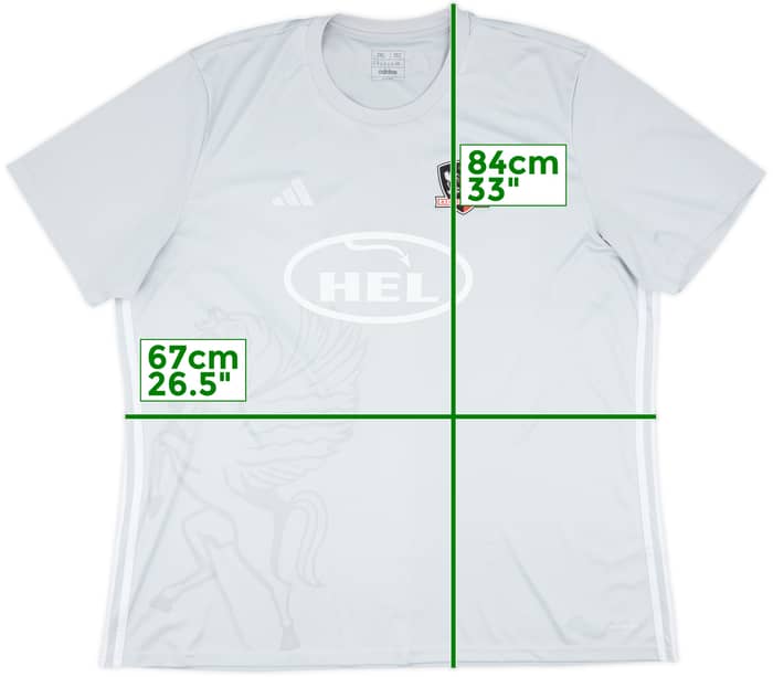 2023-24 Exeter City Away Shirt - 6/10 - (3XL)