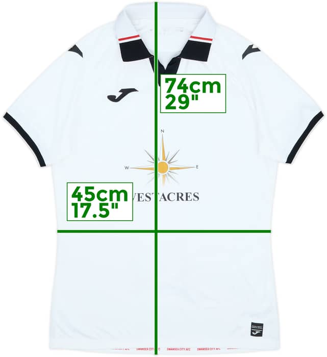 2022-23 Swansea Home Shirt - 8/10 - (S)