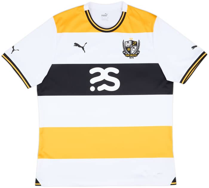 2023-24 Port Vale Home Shirt - 10/10 - (XL)