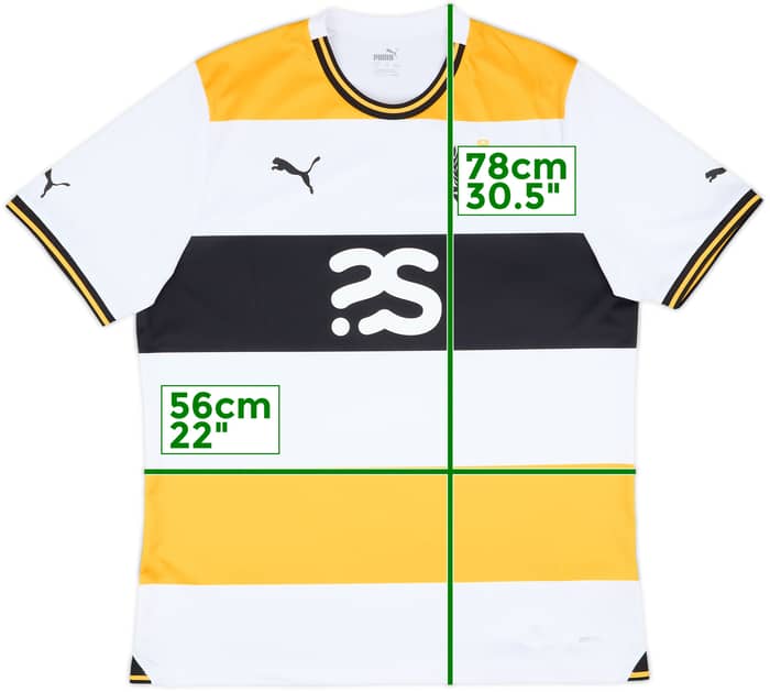 2023-24 Port Vale Home Shirt - 10/10 - (XL)