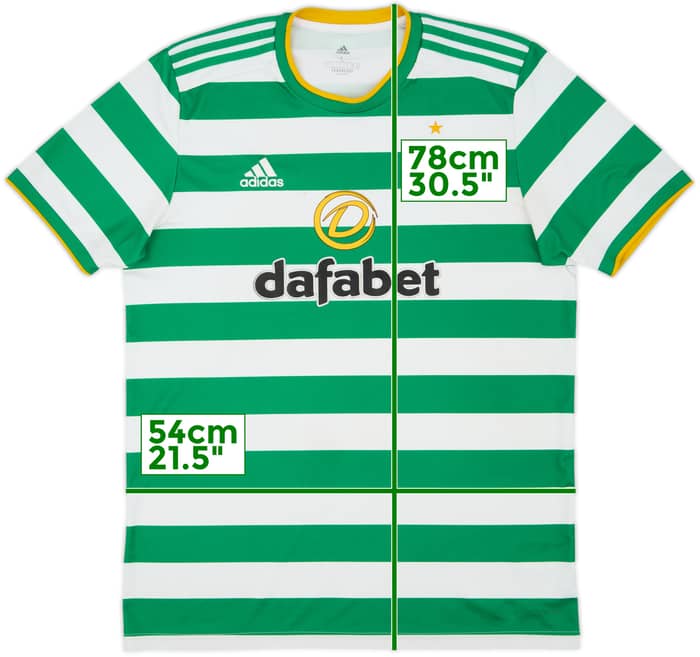 2020-21 Celtic Home Shirt - 5/10 - (L)