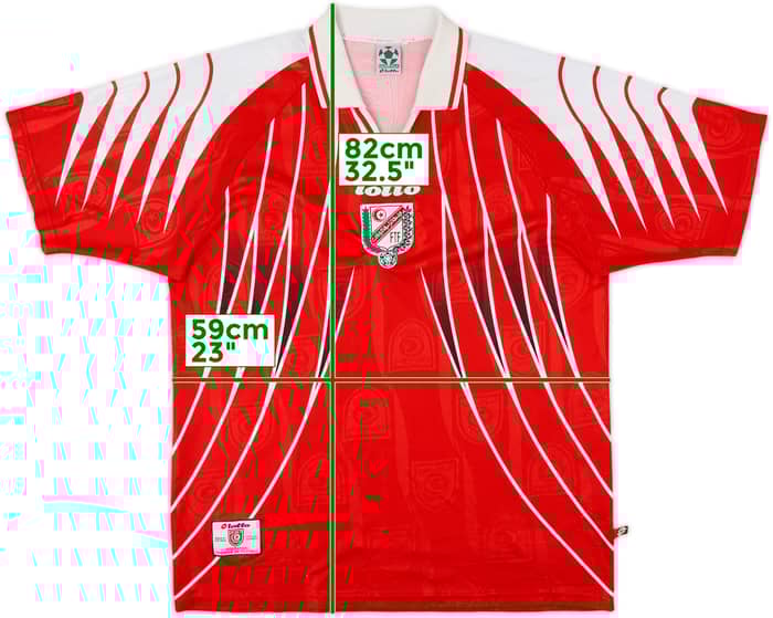 1998-99 Tunisia Home Shirt - 8/10 - (L)