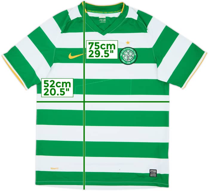 2008-10 Celtic Home Shirt - 4/10 - (M)