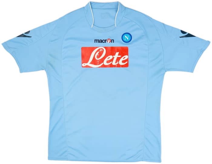 2009-10 Napoli Home Shirt Lavezzi #7 - 6/10 - (XL)