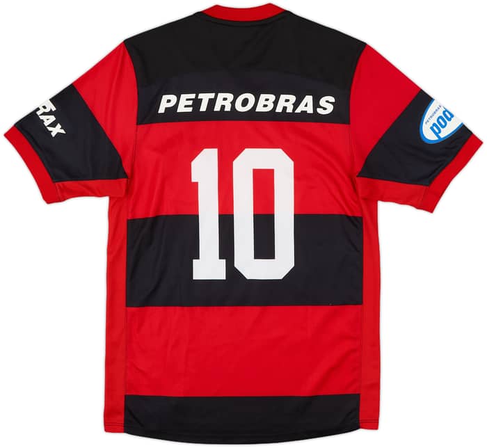 2007 Flamengo Home Shirt #10 - 7/10 - (S)