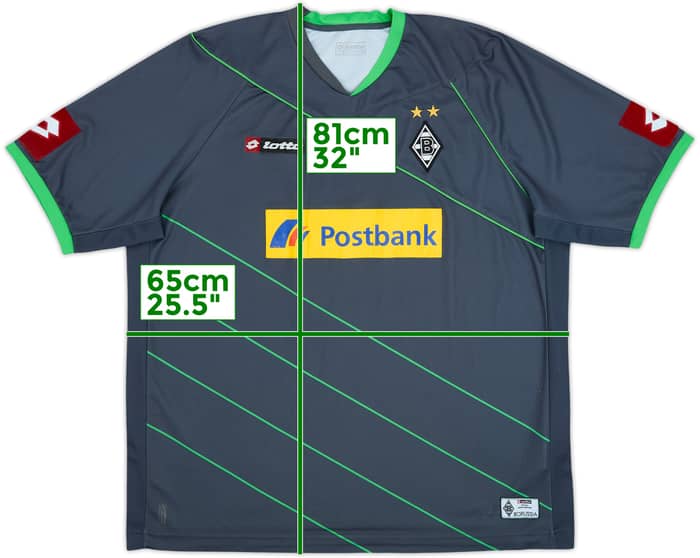 2012-13 Borussia Monchengladbach Away Shirt - 6/10 - (3XL)