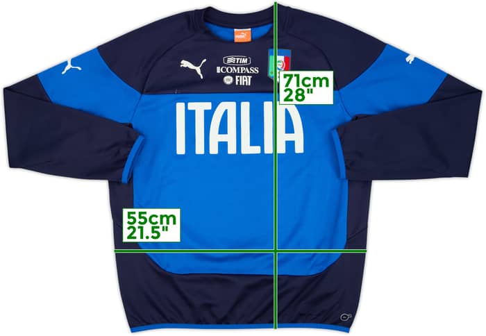 2014-15 Italy Player Issue Puma Sweat Top - 6/10 - (L)