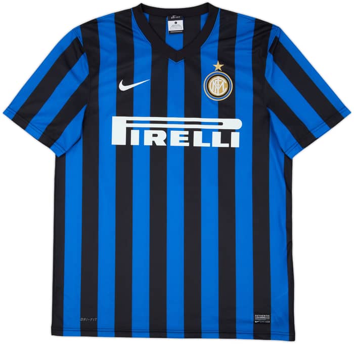 2011-12 Inter Milan Basic Home Shirt Sneijder #10 - 8/10 - (L)