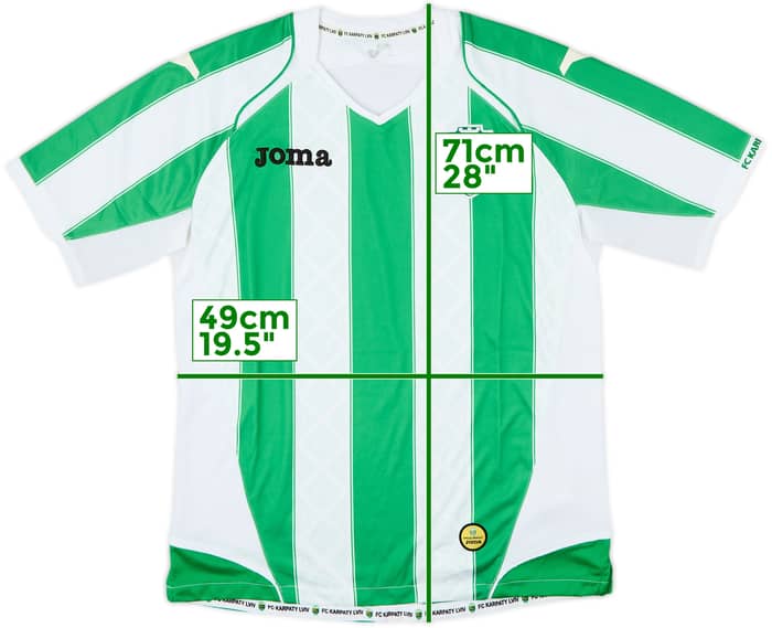 2013-14 Karpaty Lviv Home Shirt - 8/10 - (S)