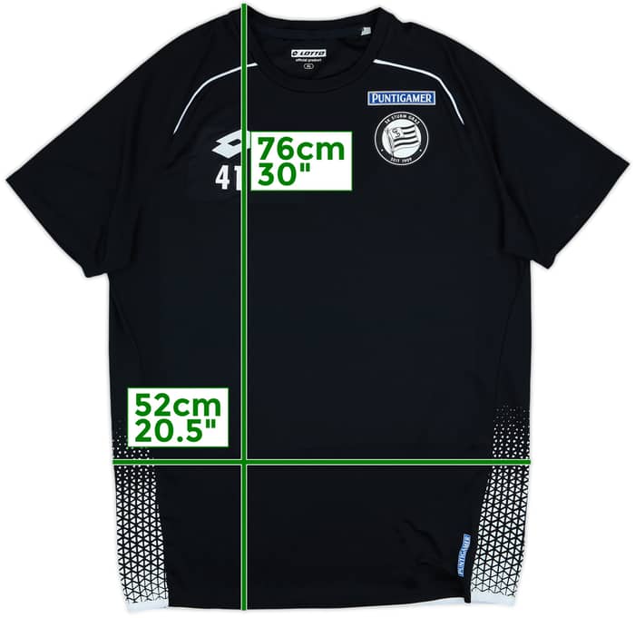 2016-17 Sturm Graz Player Issue Lotto Training Shirt #41 - 8/10 - (XL)