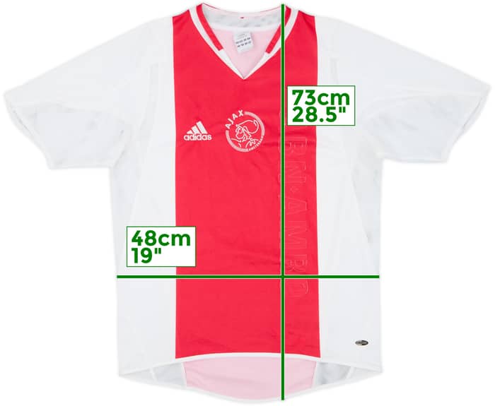 2004-05 Ajax Home Shirt - 4/10 - (S)