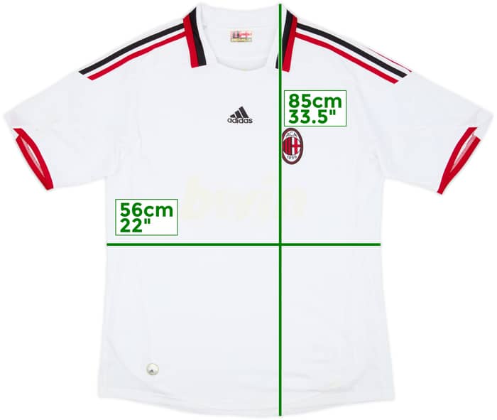2009-10 AC Milan Away Shirt - 4/10 - (XXL)