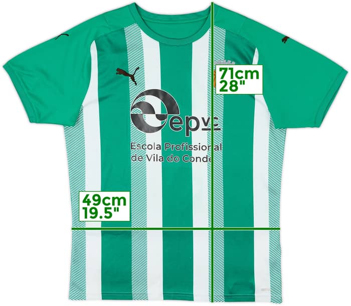 2021-22 Rio Ave Home Shirt #7 - 9/10 - (M)