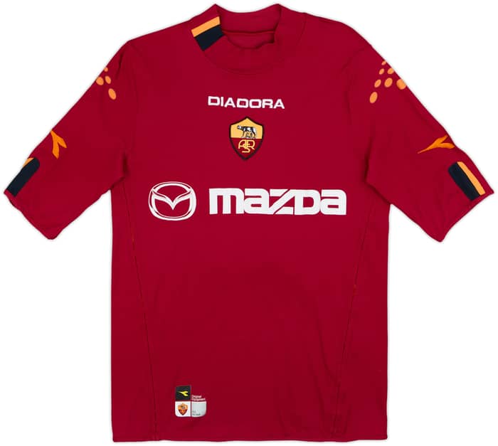 2003-04 Roma Home Shirt Saladino #10 - 6/10 - (M)