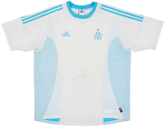 2002-03 Olympique Marseille Home Shirt - 3/10 - (XL)