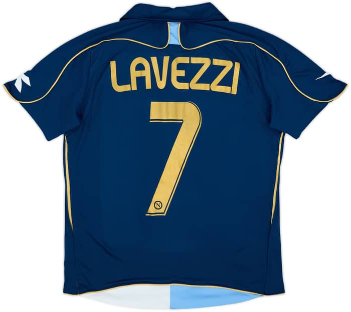 2008-09 Napoli Third Shirt Lavezzi #7 - 4/10 - (M)