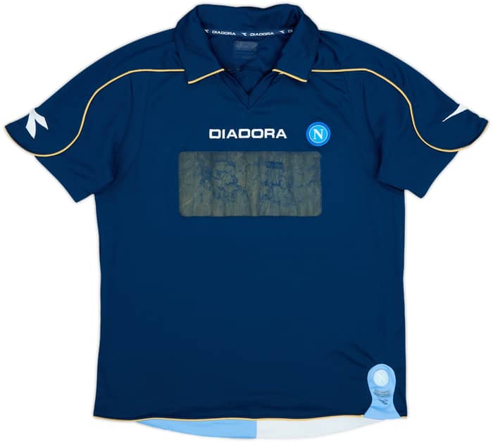 2008-09 Napoli Third Shirt Lavezzi #7 - 4/10 - (M)