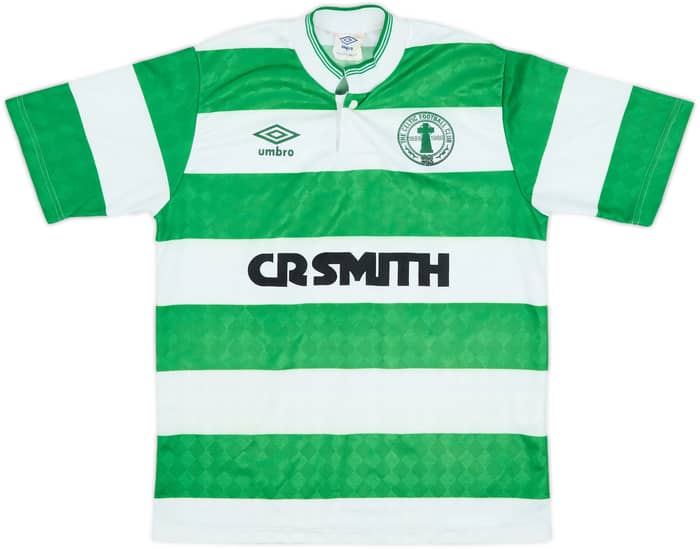1987-89 Celtic Centenary Home Shirt - 6/10 - (M.Boys)