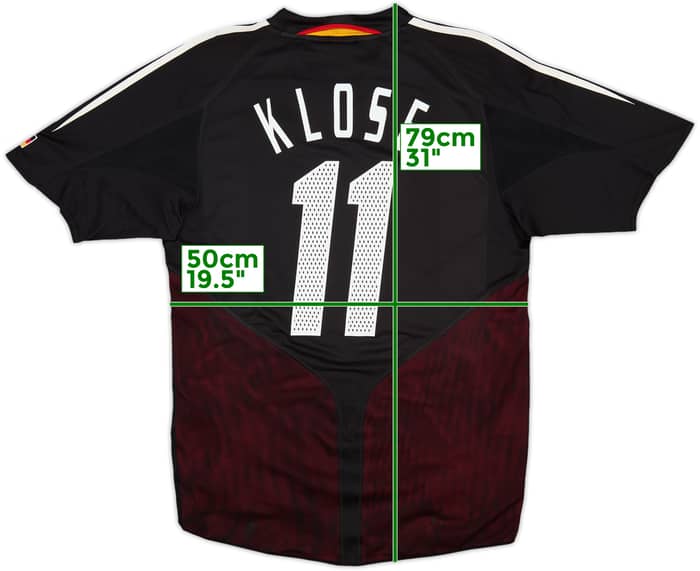 2004-06 Germany Away Shirt Klose #11 - 8/10 - (M)