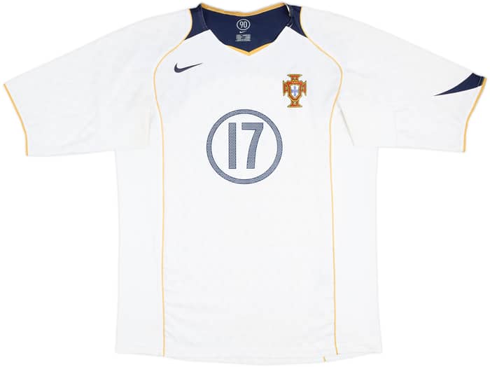 2004-06 Portugal Away Shirt C.Ronaldo #17 - 8/10 - (L)