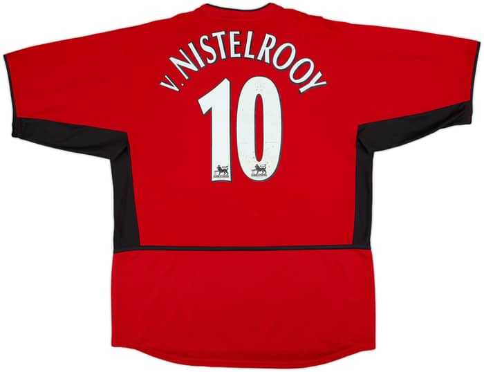 2002-04 Manchester United Home Shirt v.Nistelrooy #10 - 6/10 - (L)