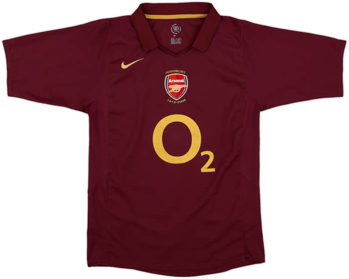 2005-06 Arsenal Home Shirt Henry #14 - 8/10 - (S)