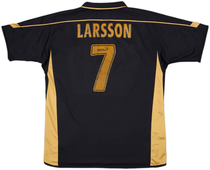 2003-04 Celtic Away Shirt Larsson #7 - 5/10 - (L)