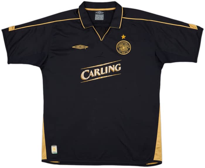 2003-04 Celtic Away Shirt Larsson #7 - 5/10 - (L)